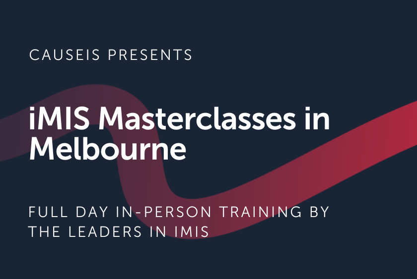 Causeis iMIS Masterclasses in Melbourne